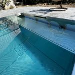 piscine inox skimmer 7m x 3m