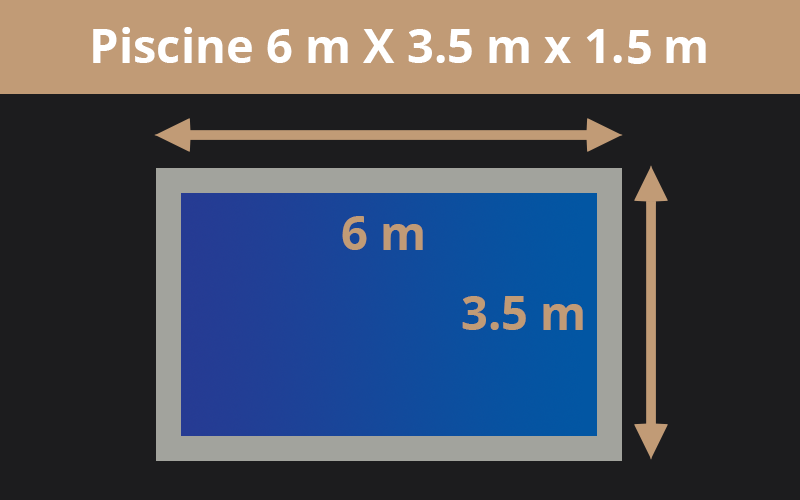 6m X 3.5m x 1.5m