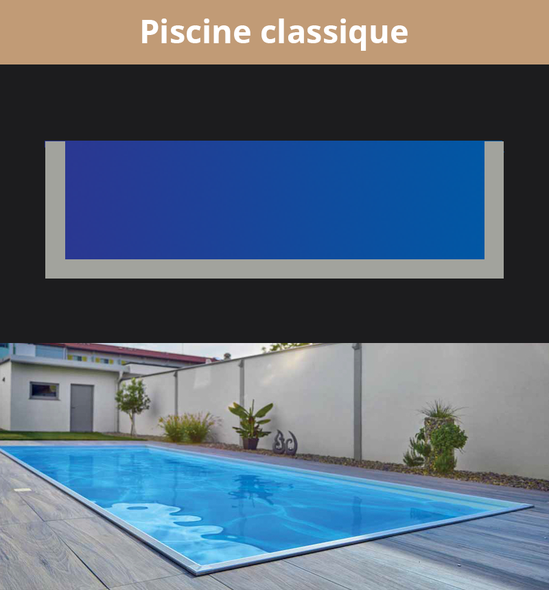 Piscine polypropylène classique