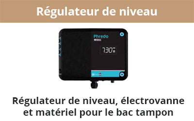 Régulateur de niveau d'eau 5 sondes + électrovannes