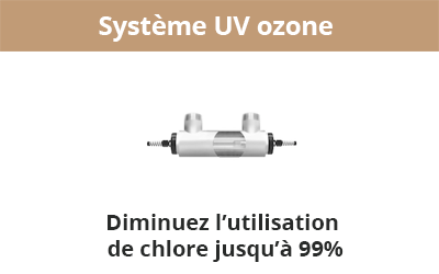 Système UV ozone moyenne pression