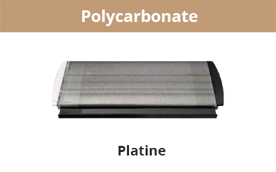 Volet Polycarbonate Platine