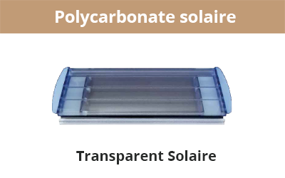 Volet Polycarbonate Transparent Solaire