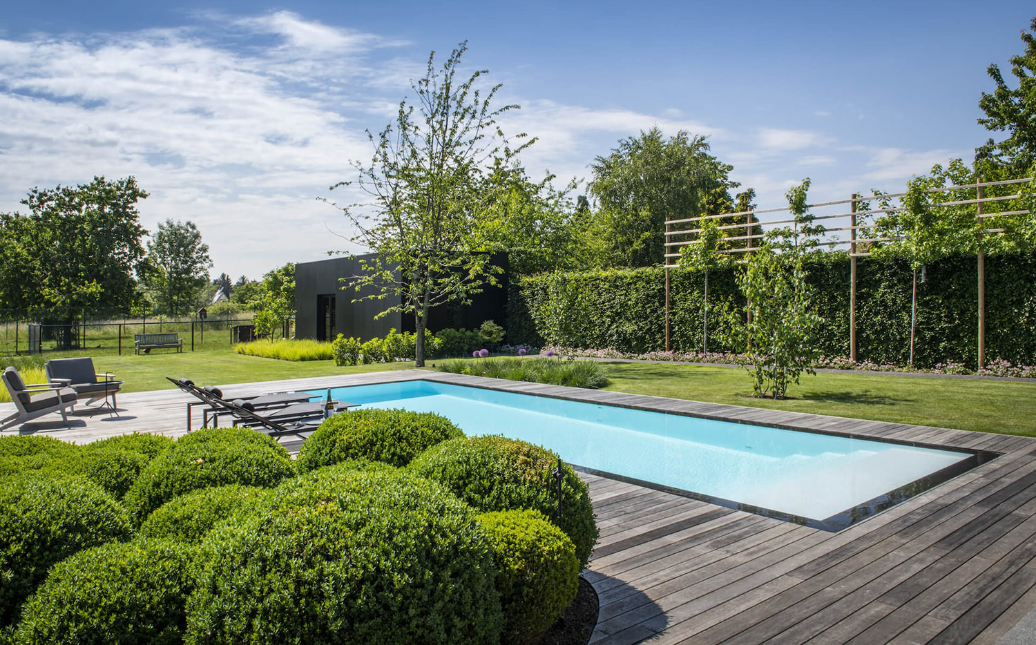 Piscine coque polypropylène