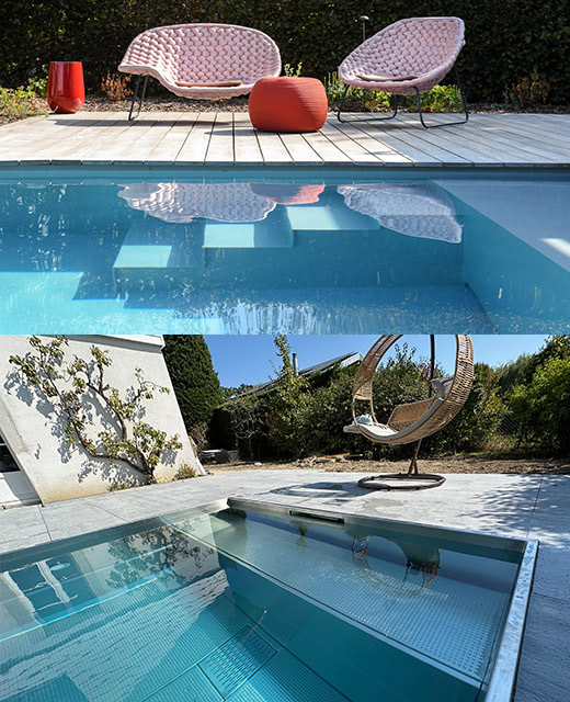 Nos piscines à coque