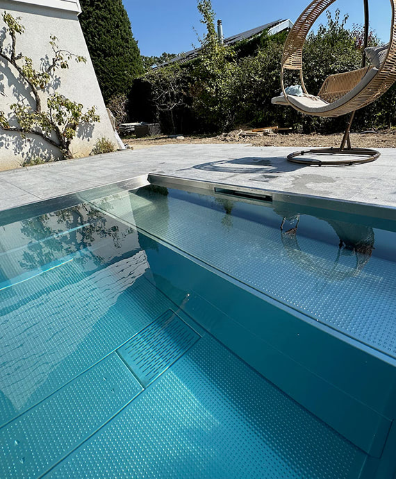 Prix piscine coque inox