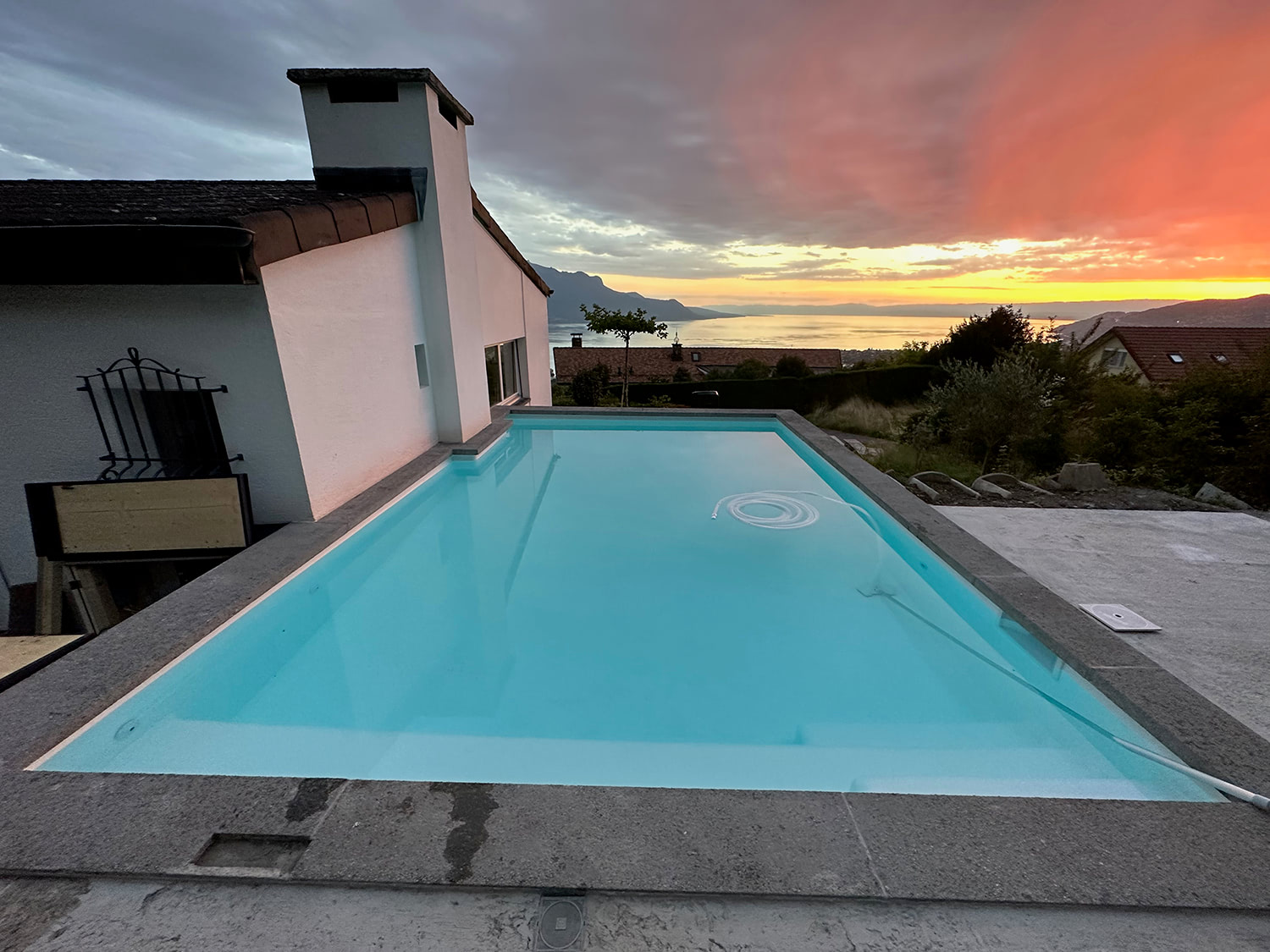 Rénovation piscine béton