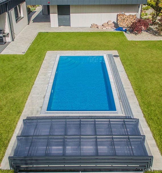 Types d'abris de piscine