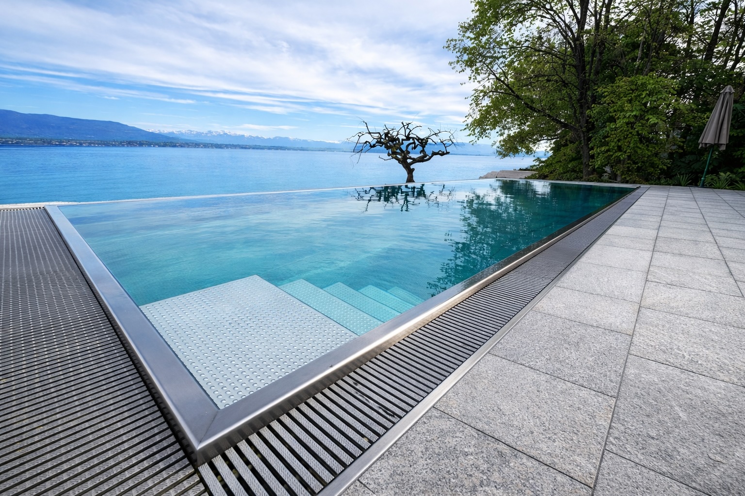 Piscine inox